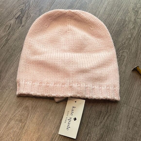 Kate Spade New York Gathered Bow Beanie - Picture 2 of 2